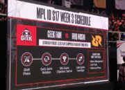 Jadwal MPL ID S17 Week 3: Strategi Geek Fam Hadapi RRQ Hoshi